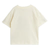 mini rodini skiing squirrel sp short sleeve t-shirt off-white