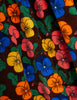mini rodini violas aop velour dress multi