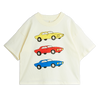mini rodini cars sp short sleeve t-shirt off-white