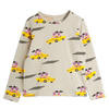 mini rodini racing rabbits aop set grey