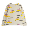mini rodini racing rabbits aop set grey