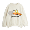 mini rodini racing rabbits sp sweatshirt off-white