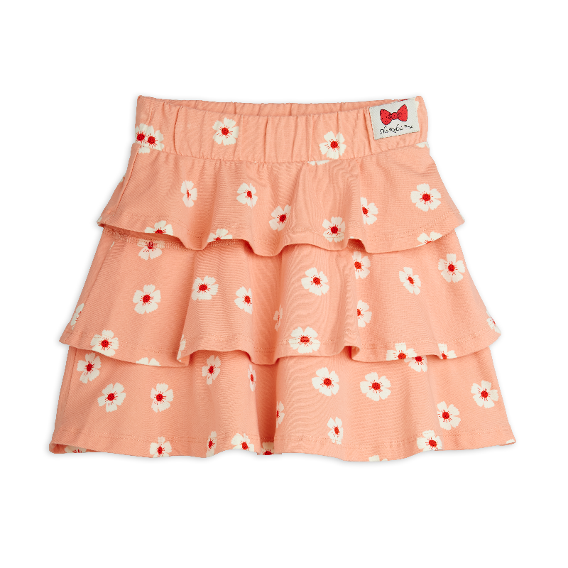 mini rodini flowers aop skirt pink
