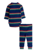 mini rodini multi color stripe baby set multi