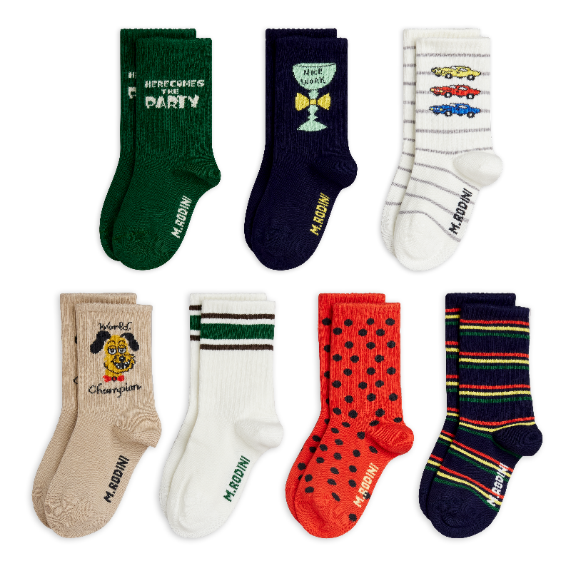 mini rodini prix 7-pack socks