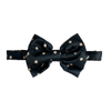 mini rodini dots aop bow tie black