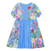 molo casey dress blue garden