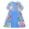 molo casey dress blue garden