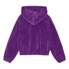 molo madeleine zip up hoodie purple dusk