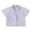 molo rosalle short sleeve shirt pastel lilac