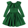 molo cille dress woodland green