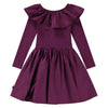 molo cille dress purple shadow