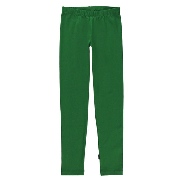 front of the molo nica leggings in woodland green