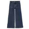 front of the molo adina pants in blue vintage