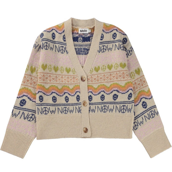 molo gilly knit cardigan peace now