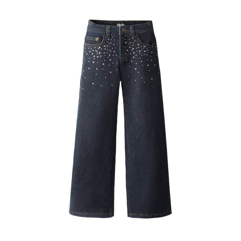 molo asta jeans rhinestone raw
