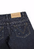 molo asta jeans rhinestone raw