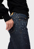 molo asta jeans rhinestone raw