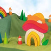 mushroom house building set 