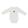 donsje davo bear baby bodysuit off-white