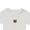 donsje davo bear baby bodysuit off-white