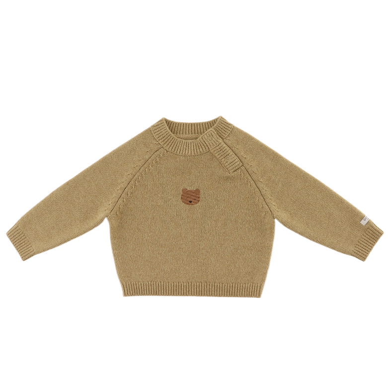 donsje sibbe bear sweater sesame
