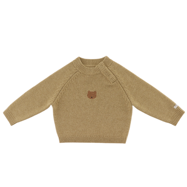 donsje sibbe bear sweater sesame