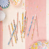 liberty mixed print party candles