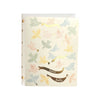 all our love baby bird baby greeting card