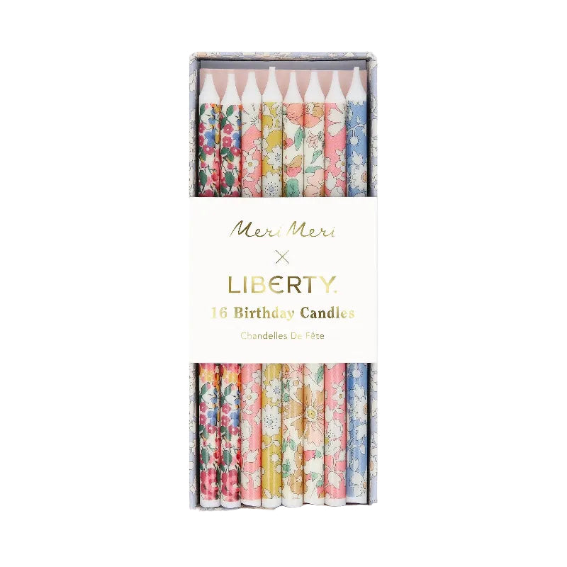 liberty mixed print party candles