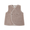 donsje monty baby vest hazelnut