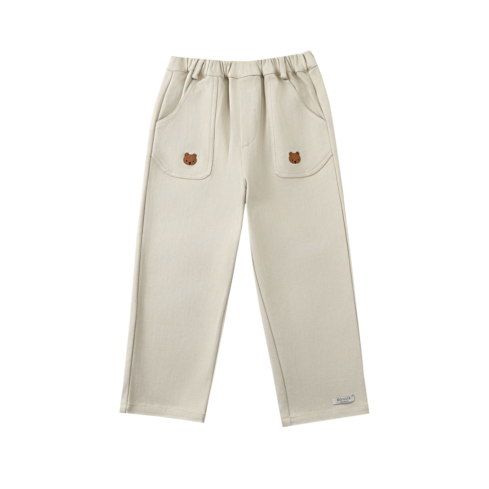 donsje kassim bear baby trousers biscotti
