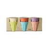 melamine medium cups set glory days colors