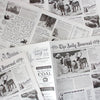 christmas newspaper / gift wrap