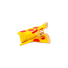 pizza hair claw clip