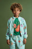 maison mangostan vegetables fleece jacket light green