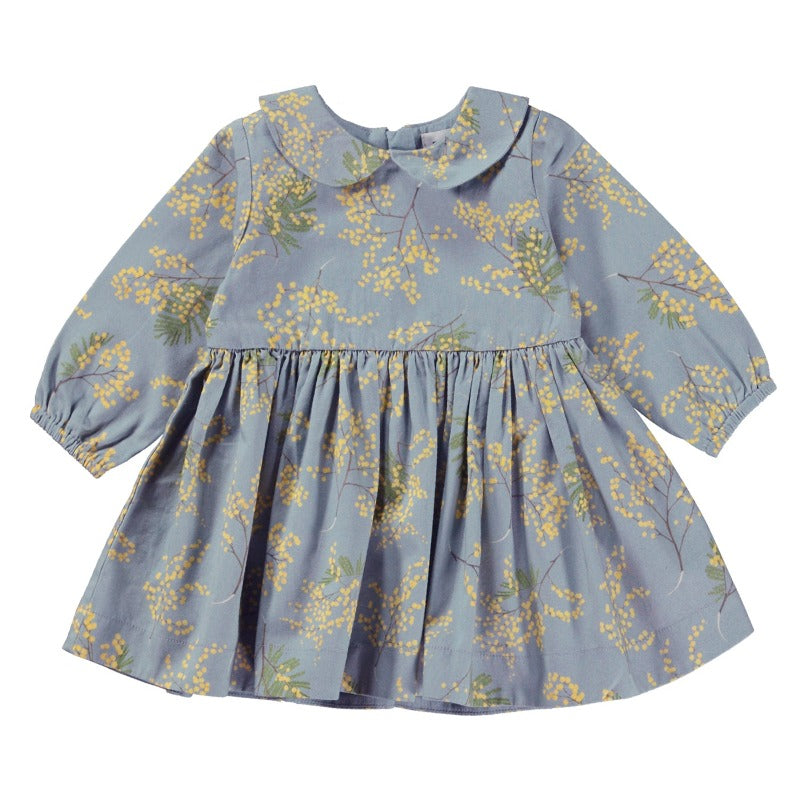 molo colleta baby dress mimosa blue