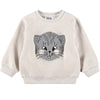 molo chenille cats baby sweatsuit