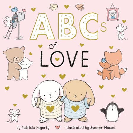 ABCs of love board book