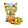 Pumpkin Patch mini kid dough play pack with figures and flowers on a white background