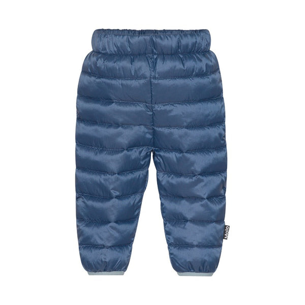 molo percy baby padded pants dark denim