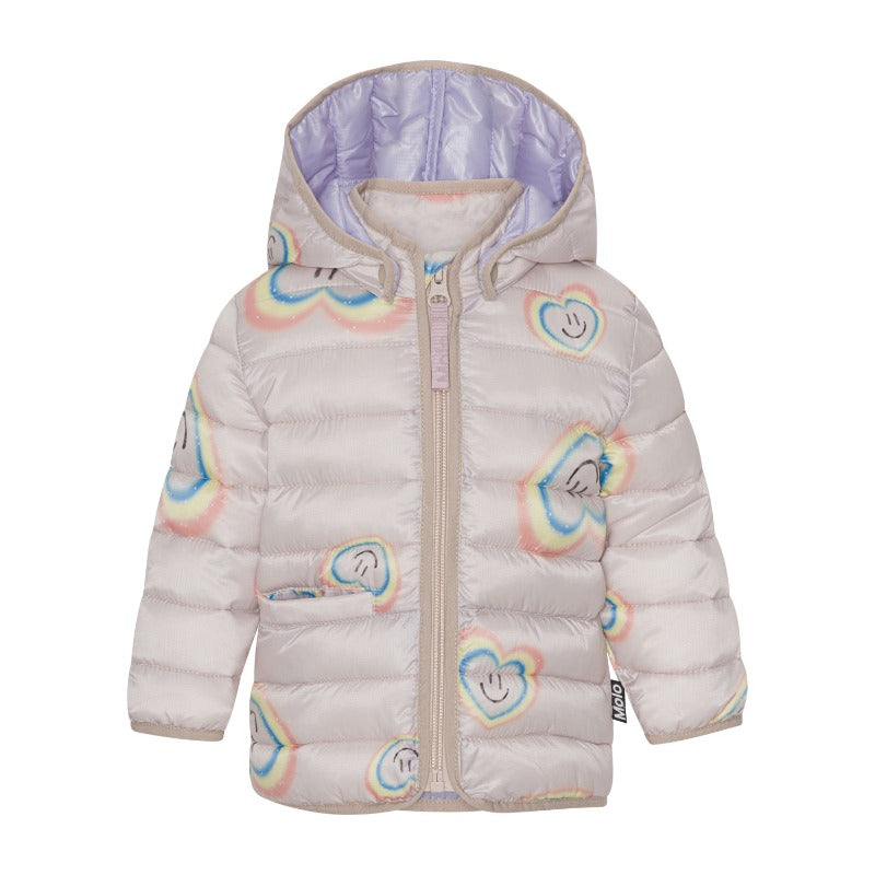 molo harmony baby jacket aura heart