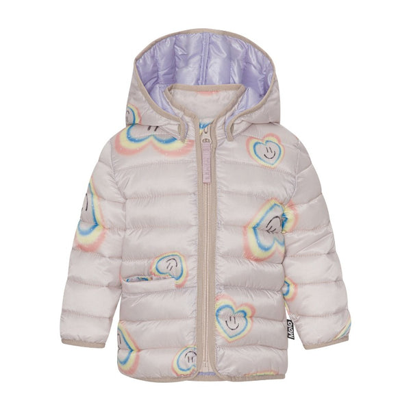 molo harmony baby jacket aura heart