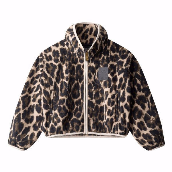 molo uliana fleece jacket brushed leo