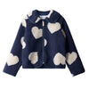 molo unna fleece jacket big hearts