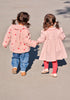 molo ursula fleece baby jacket red hearts