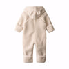 molo umeko fleece baby romper soft powder
