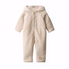 molo umeko fleece baby romper soft powder