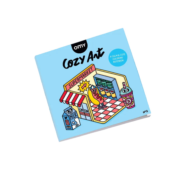 omy market coloring notebook