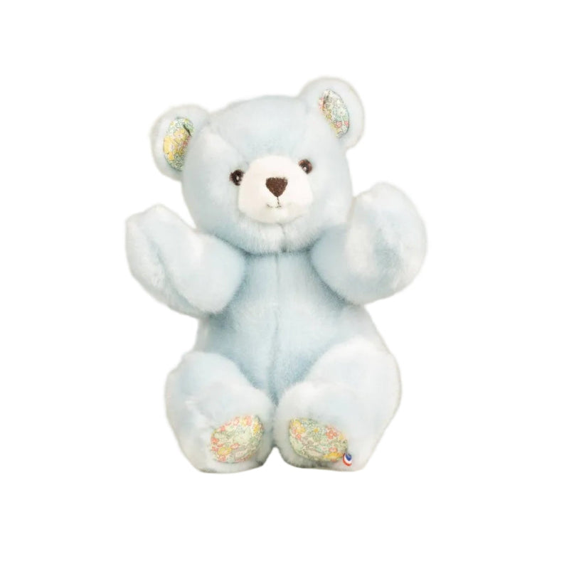 pamplemousse peluches robert the bear sky blue liberty